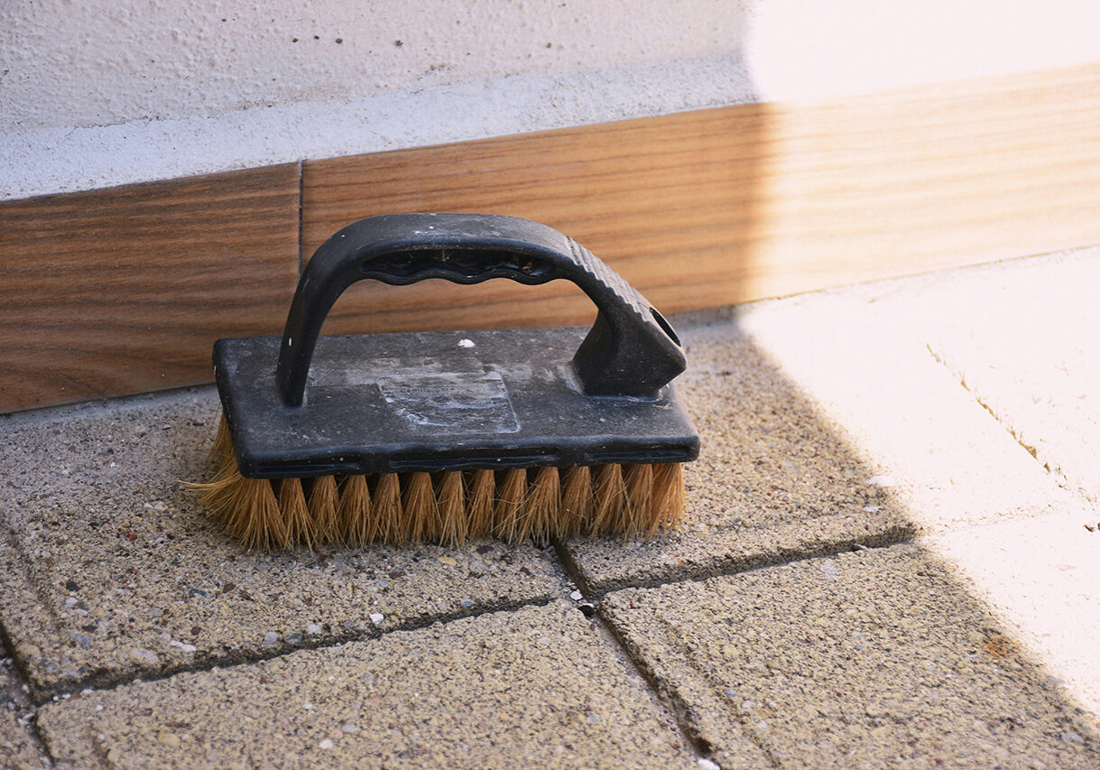 Reinigungsmaterial Terrassenreinigung